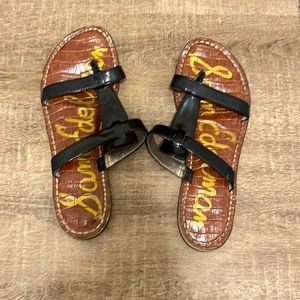 Sam Edelman black sandals - size 7